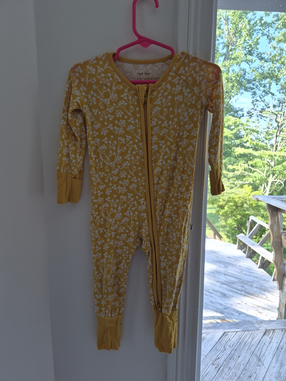 Little Sleepies Golden Poppies Zippy